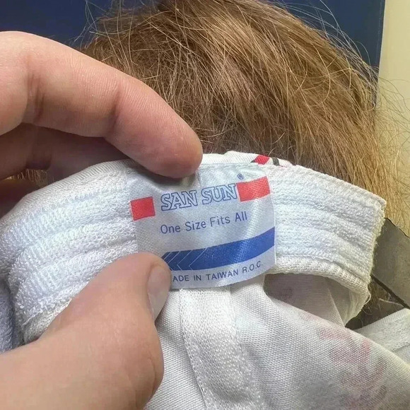 Vintage Baseball-Themed Adjustable Cap with Stitch Design - Picture 5 of 5